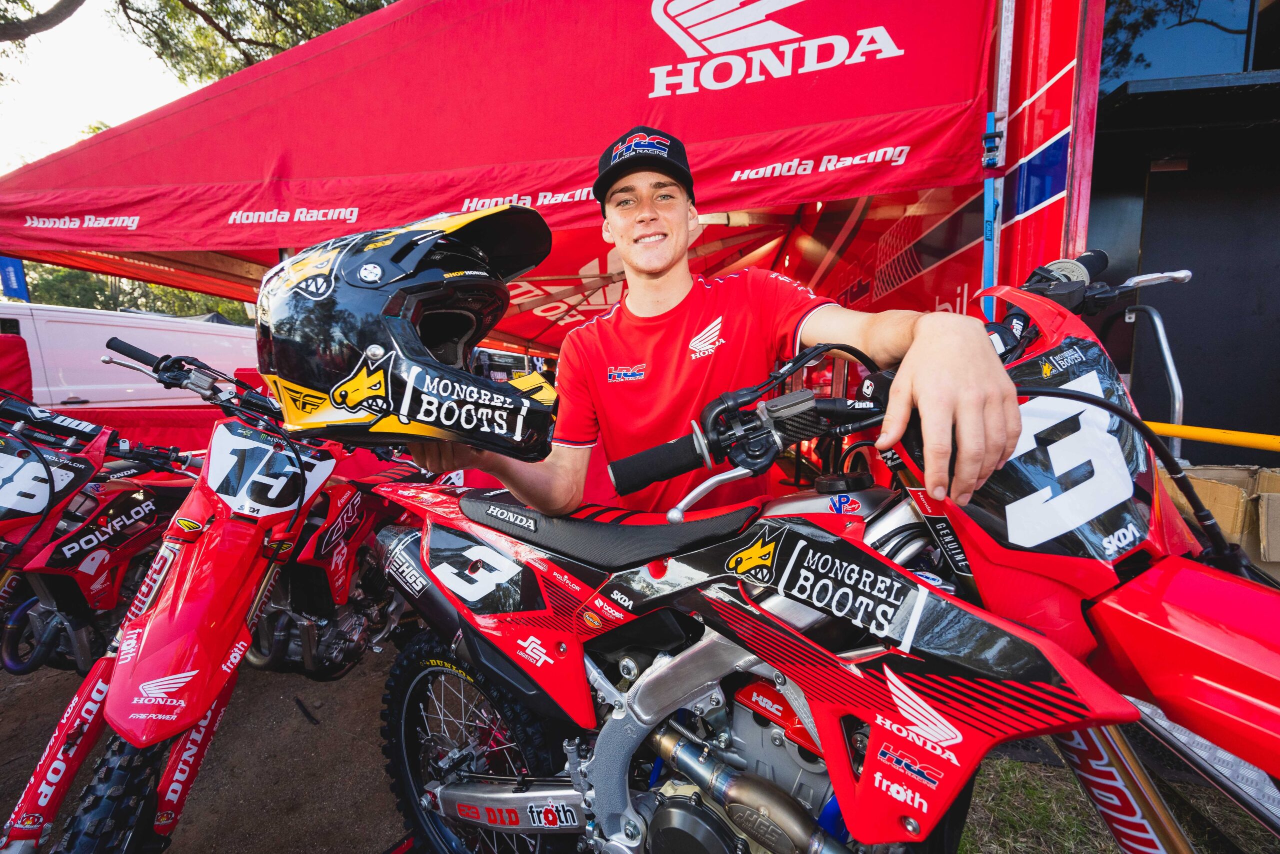 Jake Cannon Jake Cannon at Rd 4 ProMX Championship, Maitland,New South Wales.
Image Details
Camera: Canon Canon EOS R3
Lens: RF14-35mm F4 L IS USM
f 4.5
1/500 sec
ISO 1600
Credit: Marc Jones/Foremost Media
Date: 24 May 2024